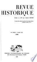 Revue historique