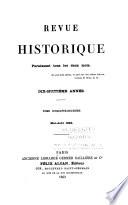 Revue historique