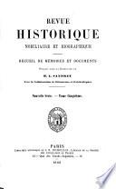 Revue historique nobiliaire et bibliographique
