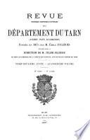 Revue historique, scientifique & littéraire du département du Tarn (ancien pays d'Albigeois).