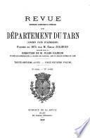 Revue historique, scientifique & littéraire du département du Tarn (ancien pays d'Albigeois).
