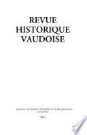 Revue historique vaudoise