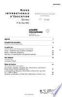 Revue internationale d'éducation