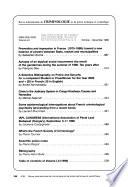 Revue internationale de criminologie et de police technique