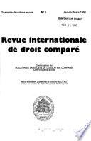 Revue internationale de droit comparé