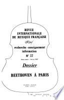 Revue internationale de musique française