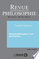 Revue internationale de philosophie