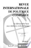 Revue internationale de politique comparée