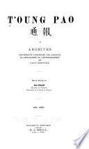 Revue internationale de Sinologie