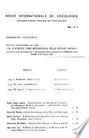Revue internationale de sociologie