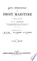 Revue internationale du droit maritime