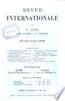 Revue internationale