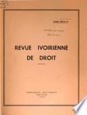 Revue ivoirienne de droit