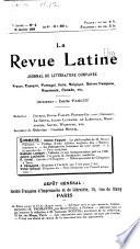 Revue latine