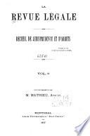 Revue légale