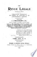 Revue légale