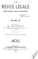 Revue légale