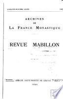 Revue Mabillon