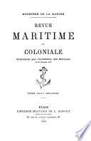 Revue maritime et coloniale