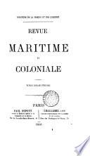 Revue maritime et coloniale