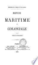Revue maritime et coloniale