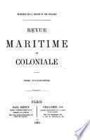 Revue maritime et coloniale