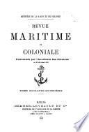 Revue maritime et coloniale