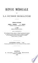 Revue médicale de la Suisse romande