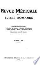 Revue médicale de la Suisse romande