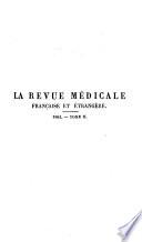 Revue médicale française et étrangère