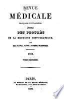 Revue médicale française et étrangère
