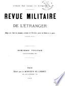 Revue militarie de l'étranger