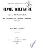 Revue militarie de l'étranger