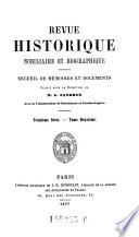 Revue nobilaire, heraldique et biographique