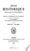 Revue nobilaire, heraldique et biographique