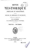 Revue nobiliaire, héraldique et biographique...