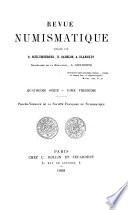 Revue numismatique ...
