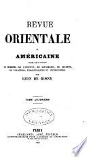 Revue Orientale et Americaine