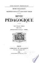 Revue pédagogique