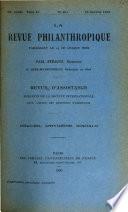 Revue philanthropique