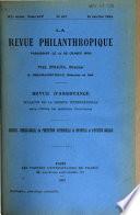 Revue philanthropique