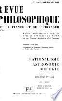 Revue philosophique de la France et de l'étranger