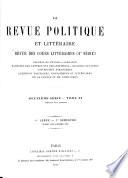 Revue politique et littéraire
