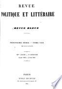 Revue politique et littéraire