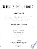 Revue politique et littéraire