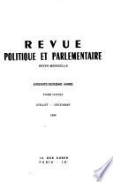 Revue politique et parlementaire