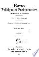 Revue politique et parlementaire