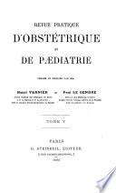 Revue pratique d'obstétrique et de paediatrie