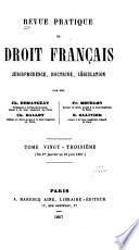 Revue pratique de droit français