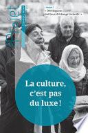 Revue Projet - La culture, c'est pas du luxe !
